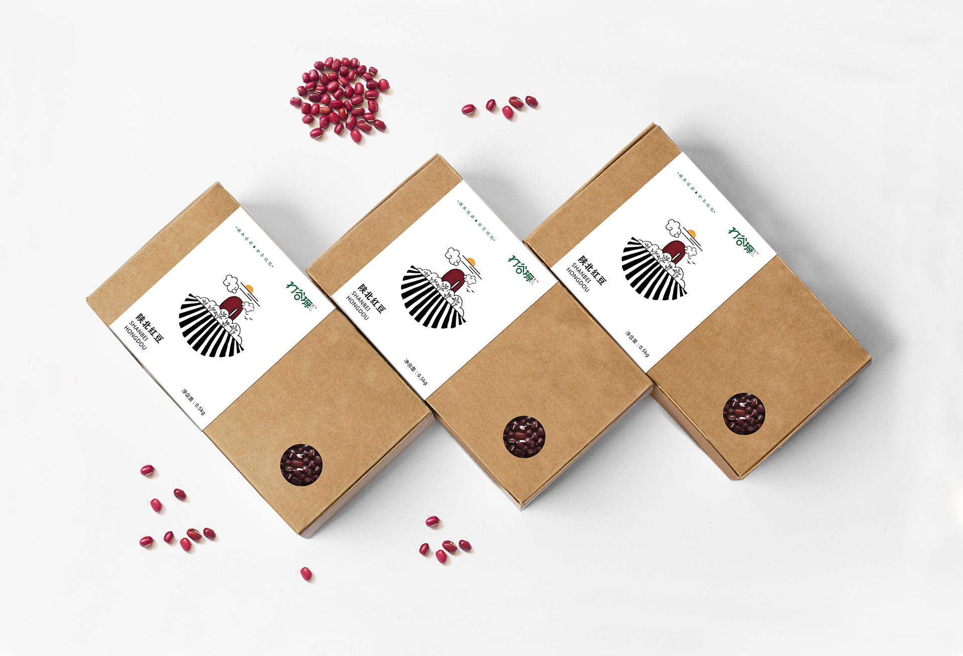 打谷塬品牌形象及系列包裝設(shè)計(jì) 探尋傳統(tǒng)與現(xiàn)代的融合之美